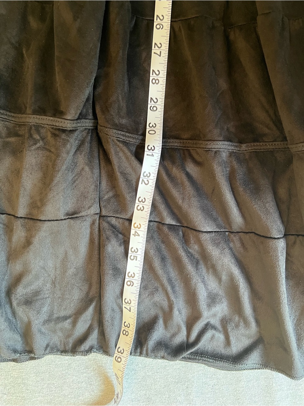 Palasan Faux Suede Maxi Skirt - Picture 7 of 7